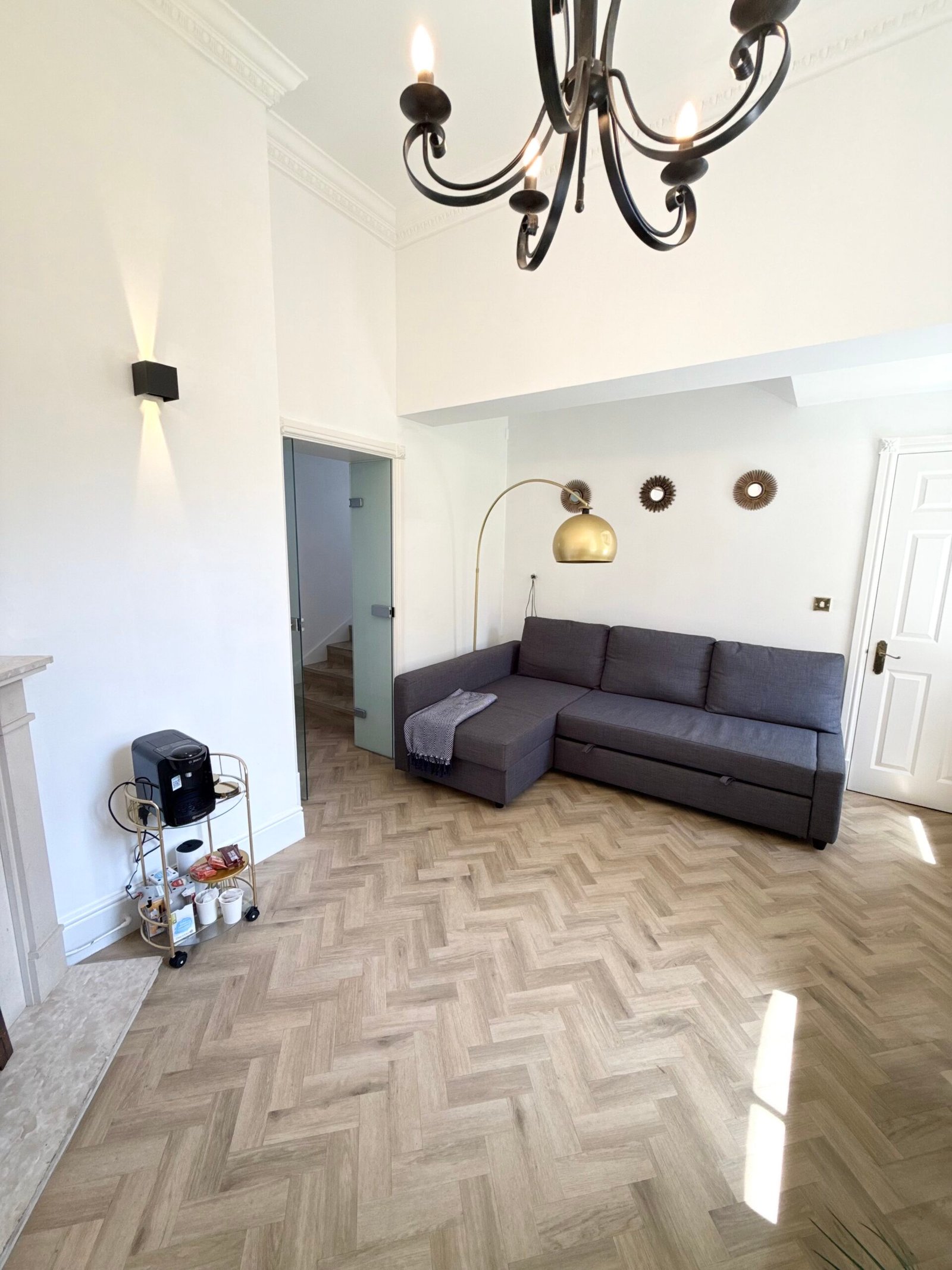 Image of another angle the living room at Luxury Home in Repton Park.